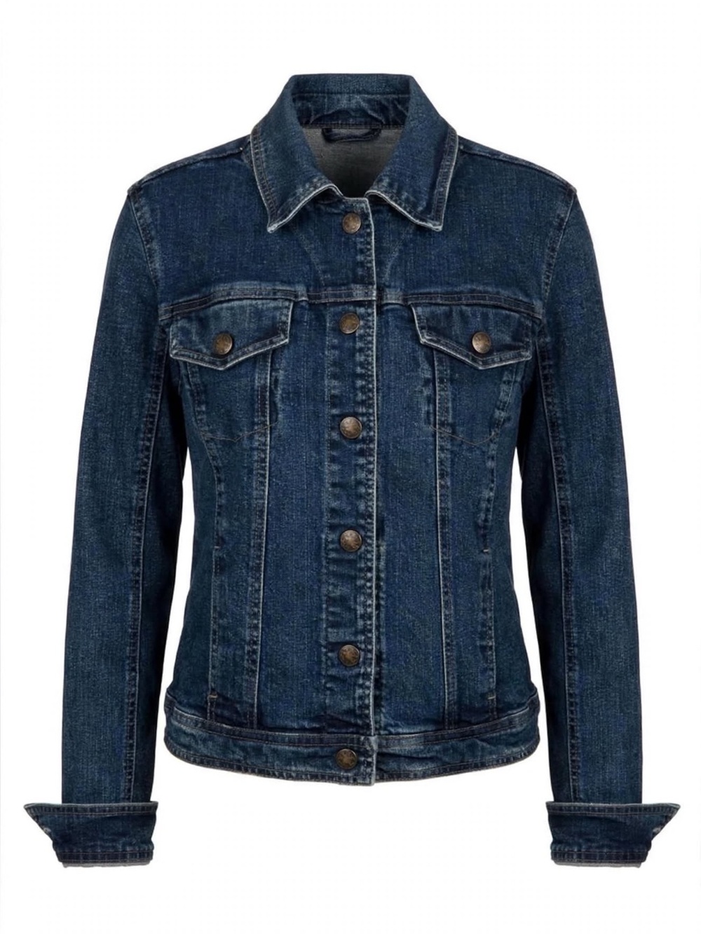 Bass L Cropped Denim Jacket